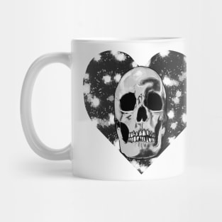 Heart Skull Mug